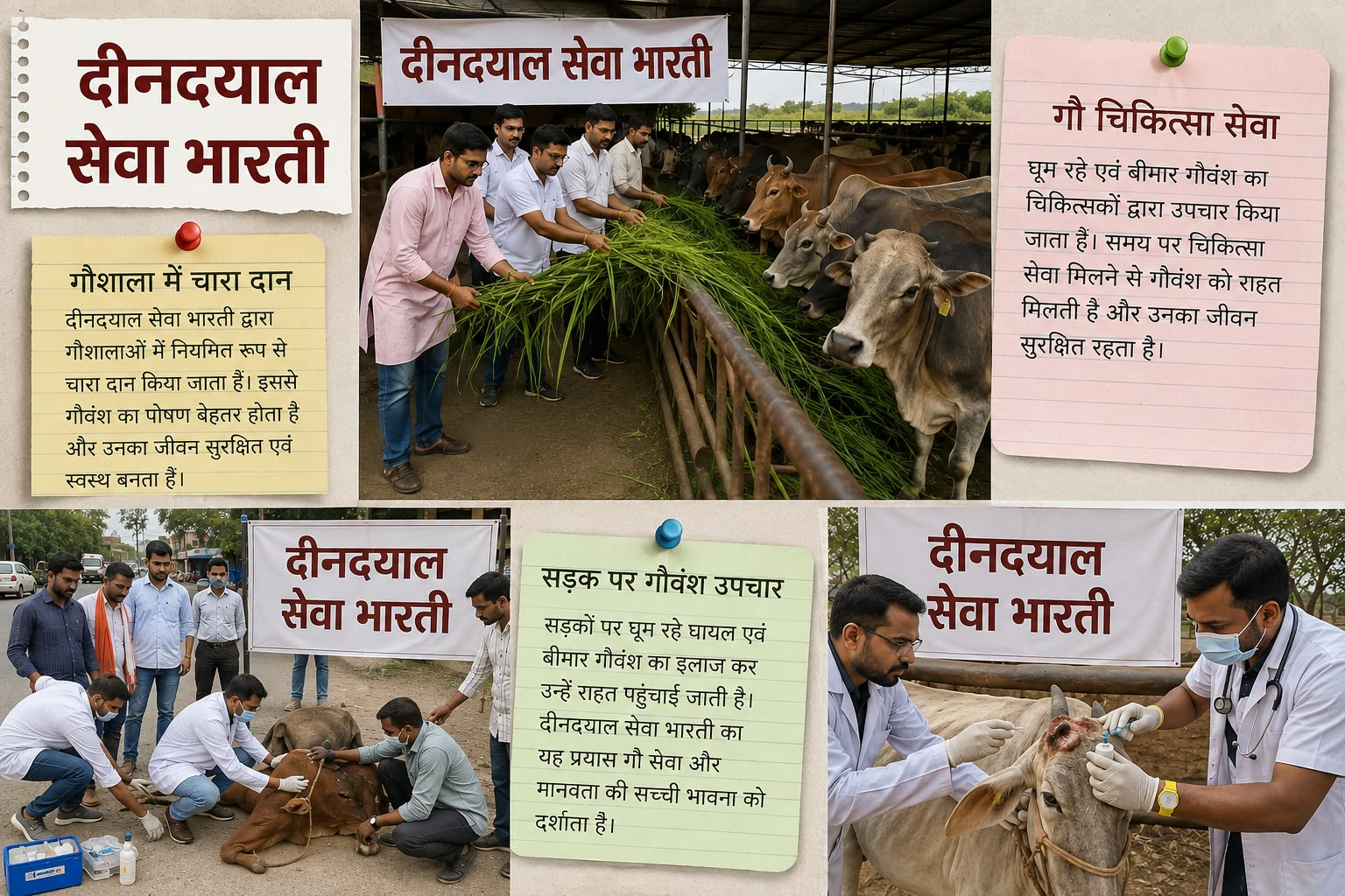 गौ सेवा एवं चिकित्सा सेवा